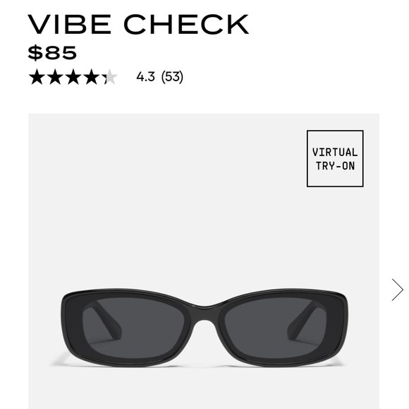 NWT Quay Australia Sunglasses Vibe Check Black Frame Black Polarized Lens - Picture 3 of 11